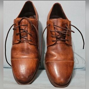 Men's Size 10 Cole Haan Brown Leather Oxfords
